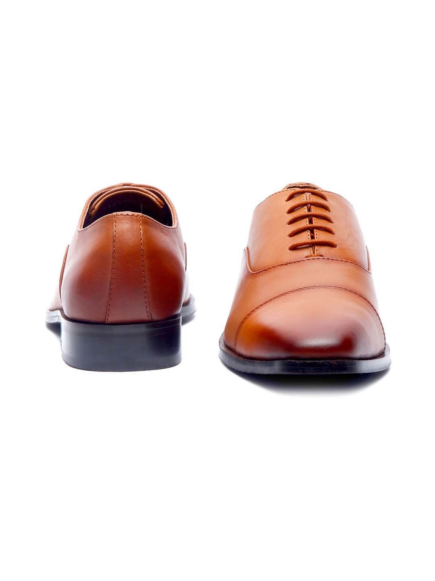 Louis Stitch Men's Russet Tan Oxford Shoes