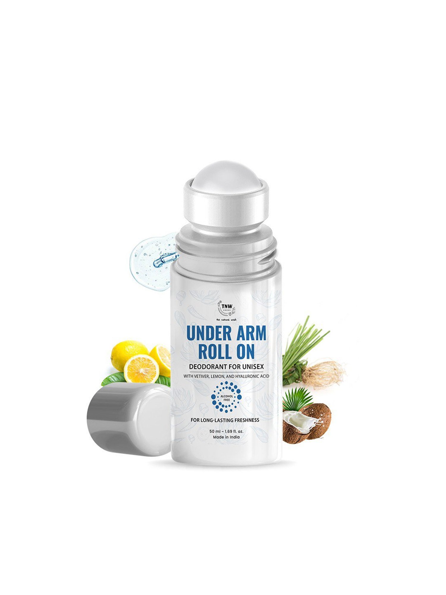 TNW-The Natural Wash Under Arm Roll On Deodorant - 50 ml