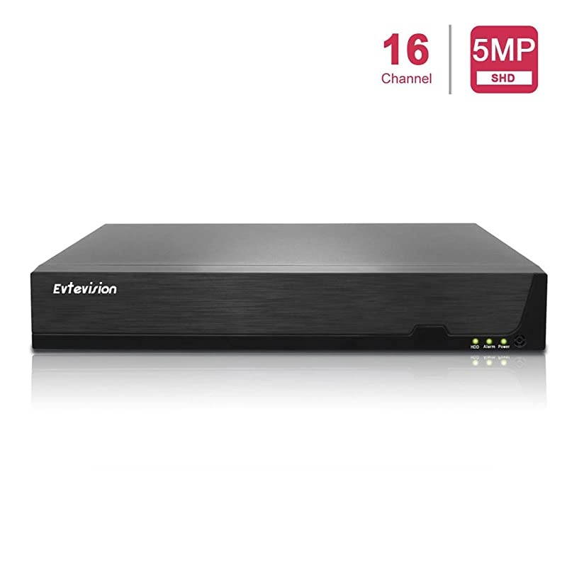 16CH 5MP Network Video Recorder 16 Channel CCTV Security NVR, Support Onvif,Easy Remote View,Motion Detection,HD Output(Hard Disk is Not Included)