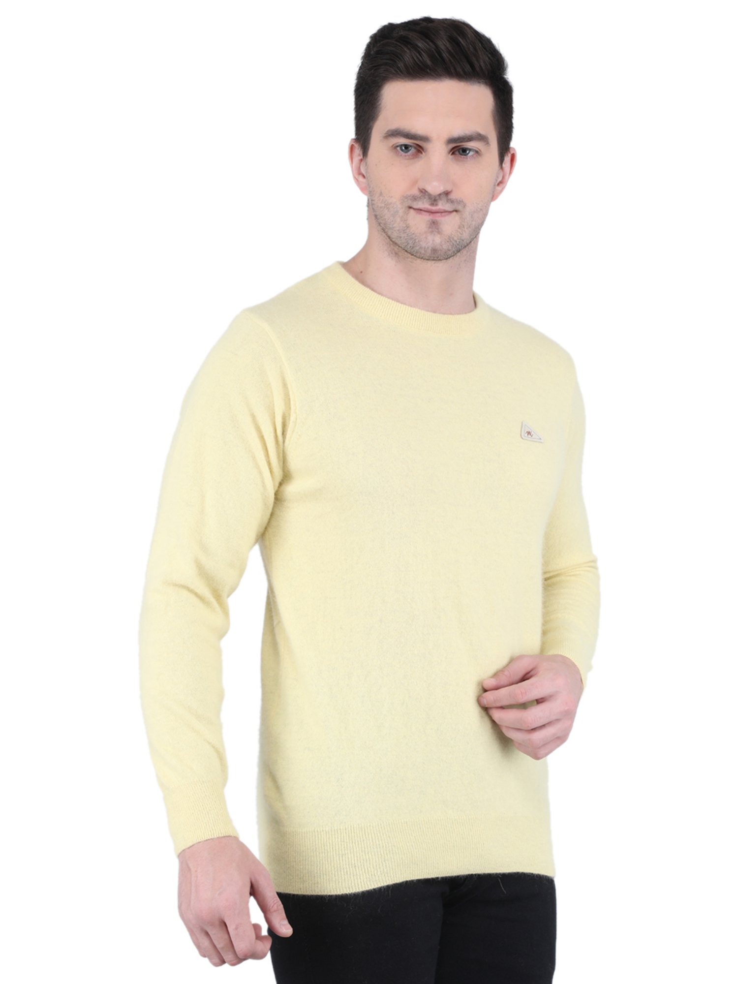 Duke Wine Self Striped Sweater