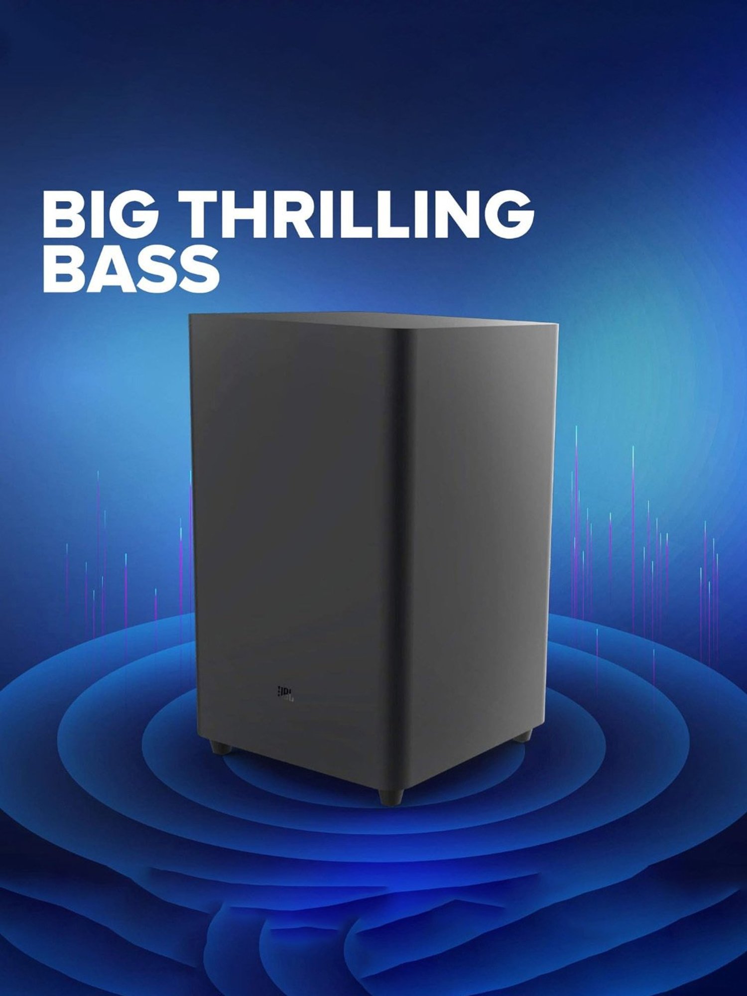 JBL Bar 2.1 Deep Bass Soundbar with Wireless Subwoofer (Black)