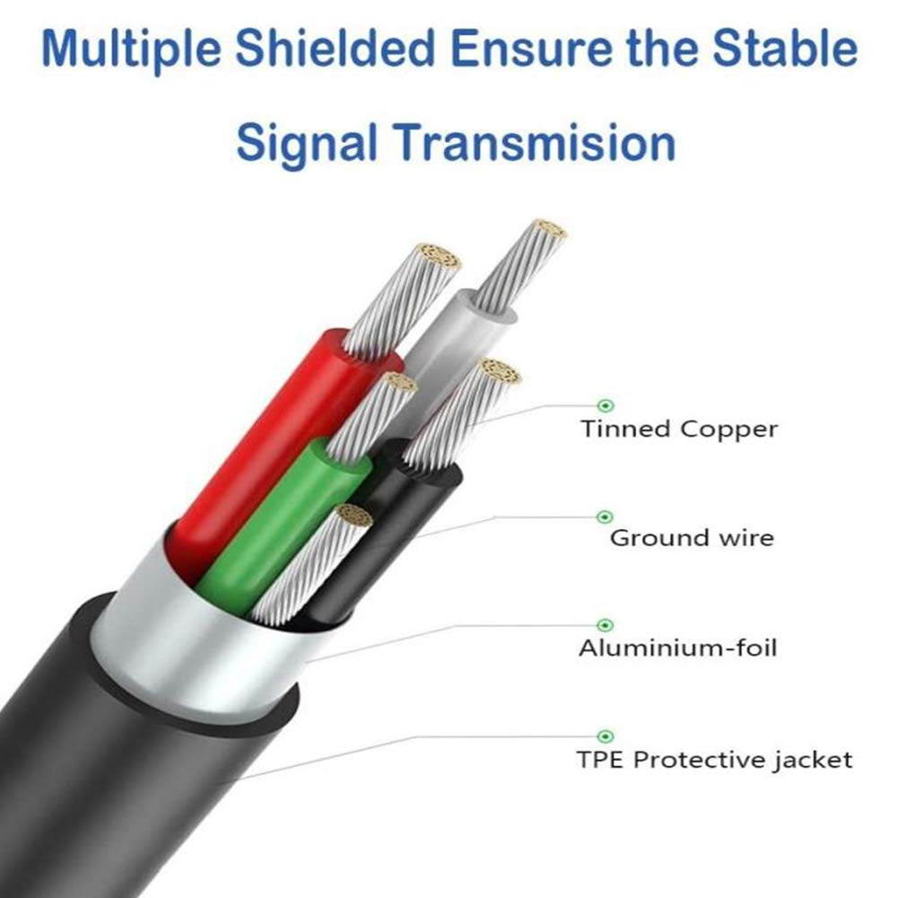 Hannord USB 3.0 to Ethernet Adapter Network Wired Cable Gigabit RJ45 LAN Converter - Lightning10/100/1000Mbps Compatible for MacBook Laptop PC Desktop with Windows 10 8 7 Vista Linux Mac Chrome OS