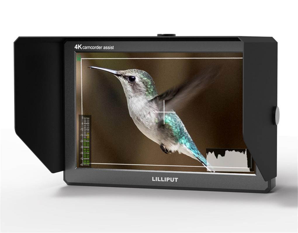 Lilliput A8S 8.9" Camera-Top Monitor Camcorder&DSLR 1920x1200 8bit FHD 4K HDMI 3G-SDI 3D