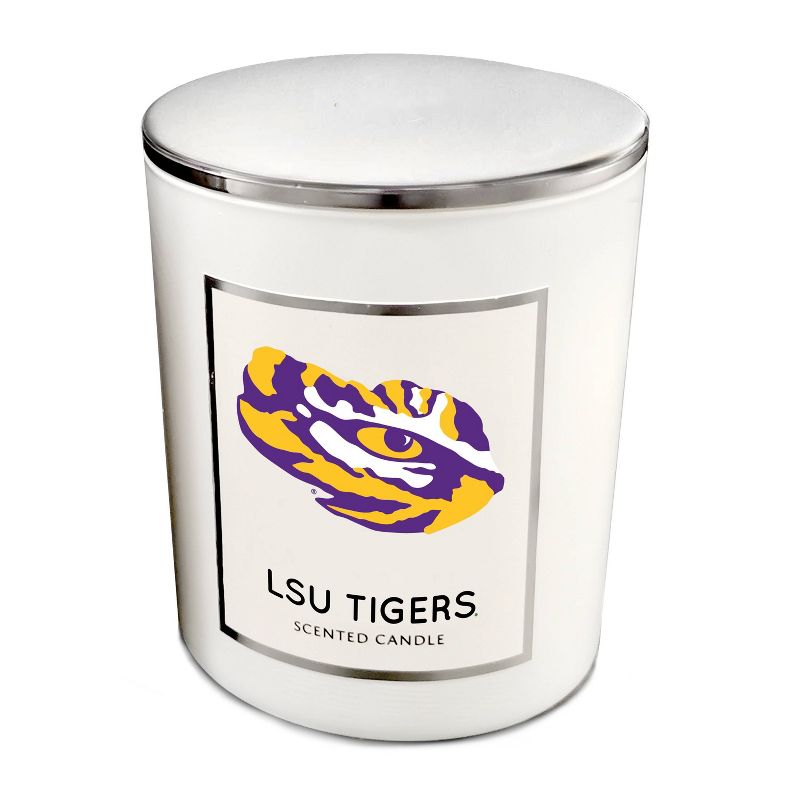 NCAA LSU Tigers Sweet Victory 16oz Candle with Embossed Lid