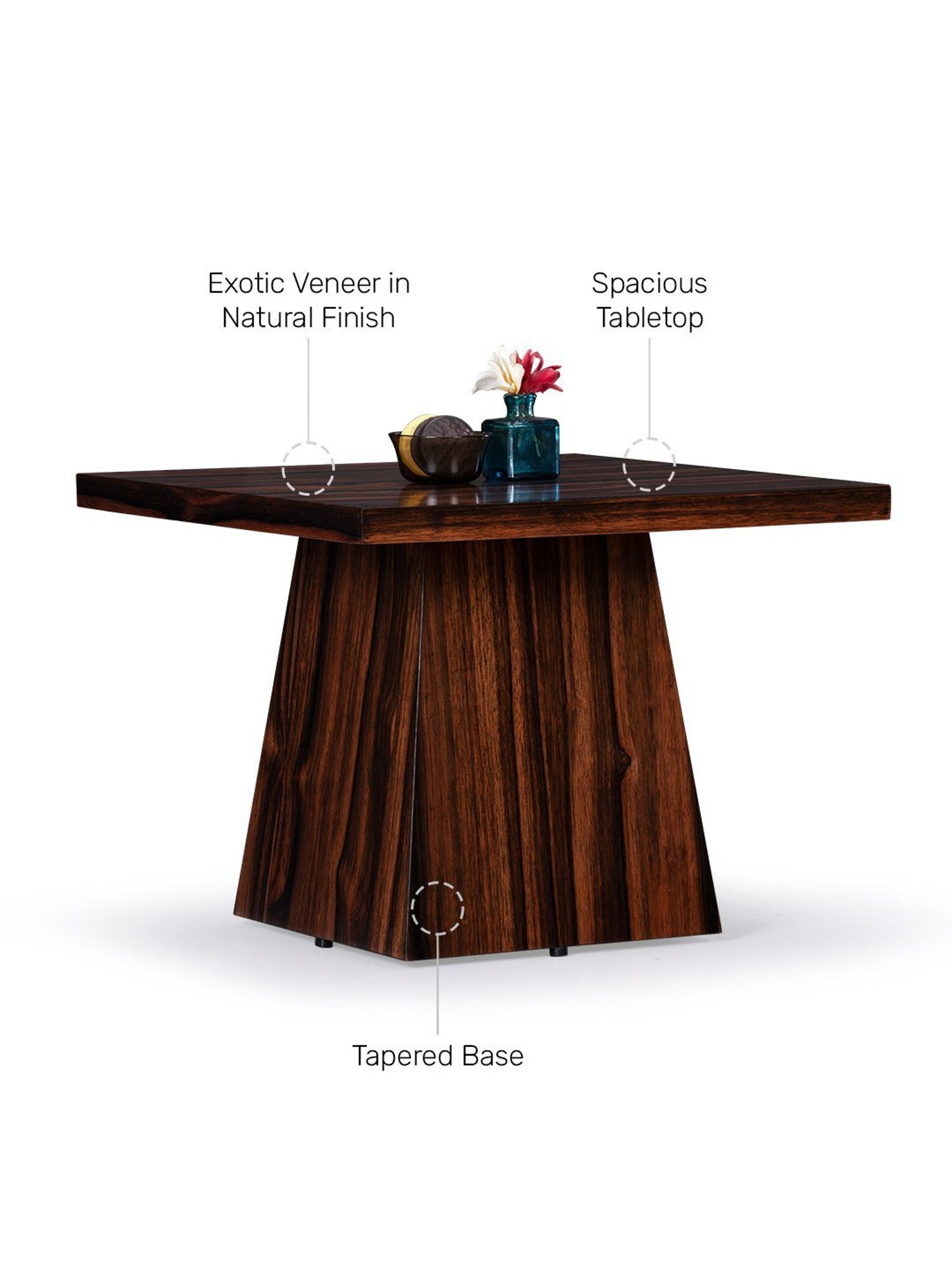 Durian Belmont Brown Engineered Wood End Table