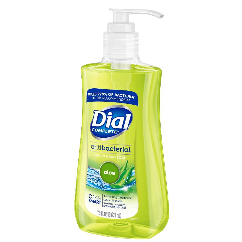 Dial Antibacterial Aloe Liquid Hand Soap - 7.5oz