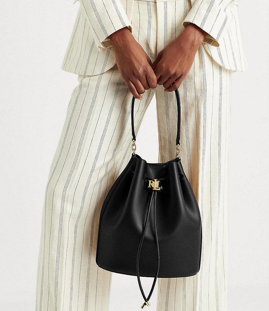 COACH Colorblock Leather Willow Bucket Bag