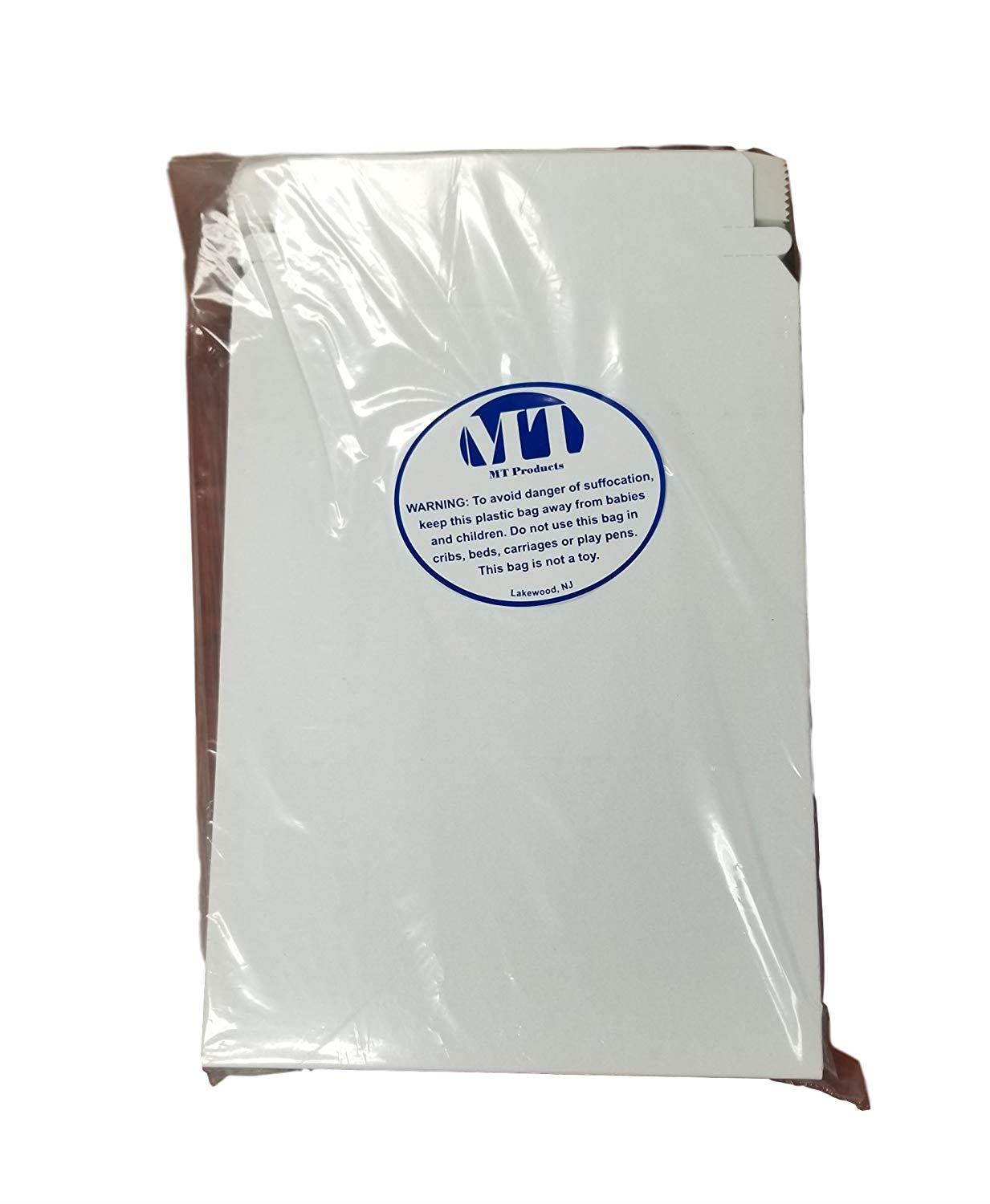 MT Products 7" x 9" Document/Photo Self - Seal Rigid Stay Flat Mailer/Envelope (15 Pieces)