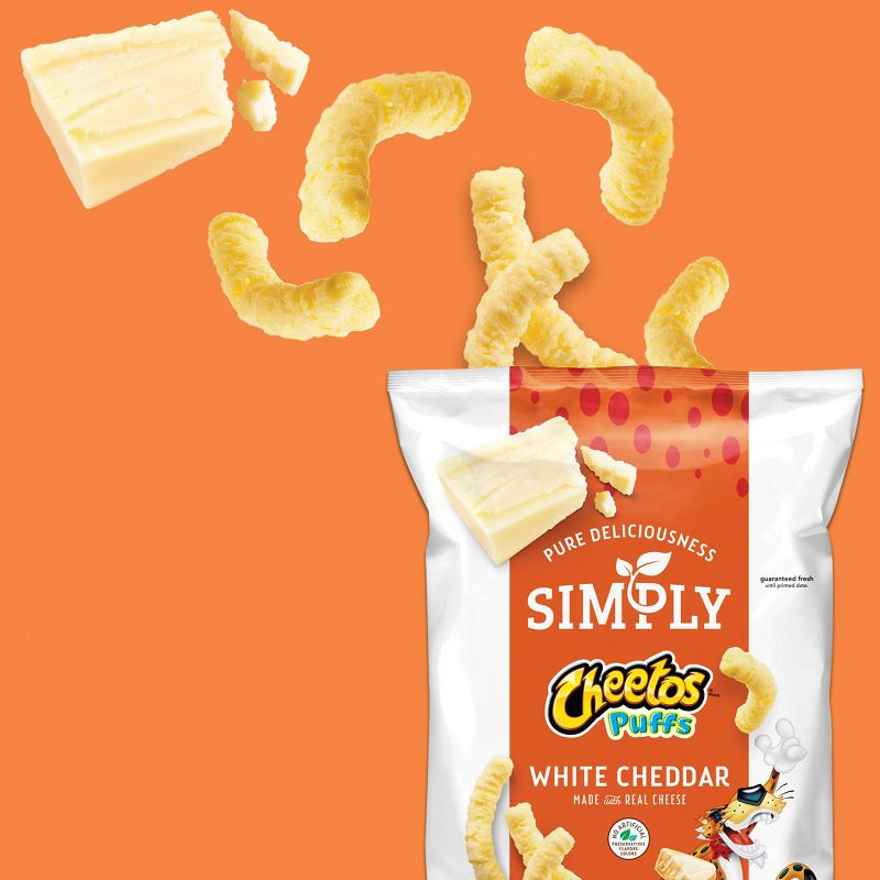 Simply Cheetos White Cheddar Puffs - 8oz