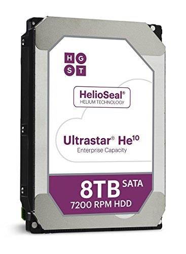 hgst 8tb enterprise capacity 3.5 hdd 7200rpm sata 6gbps 256 mb cache internal bare drive huh721008ale600