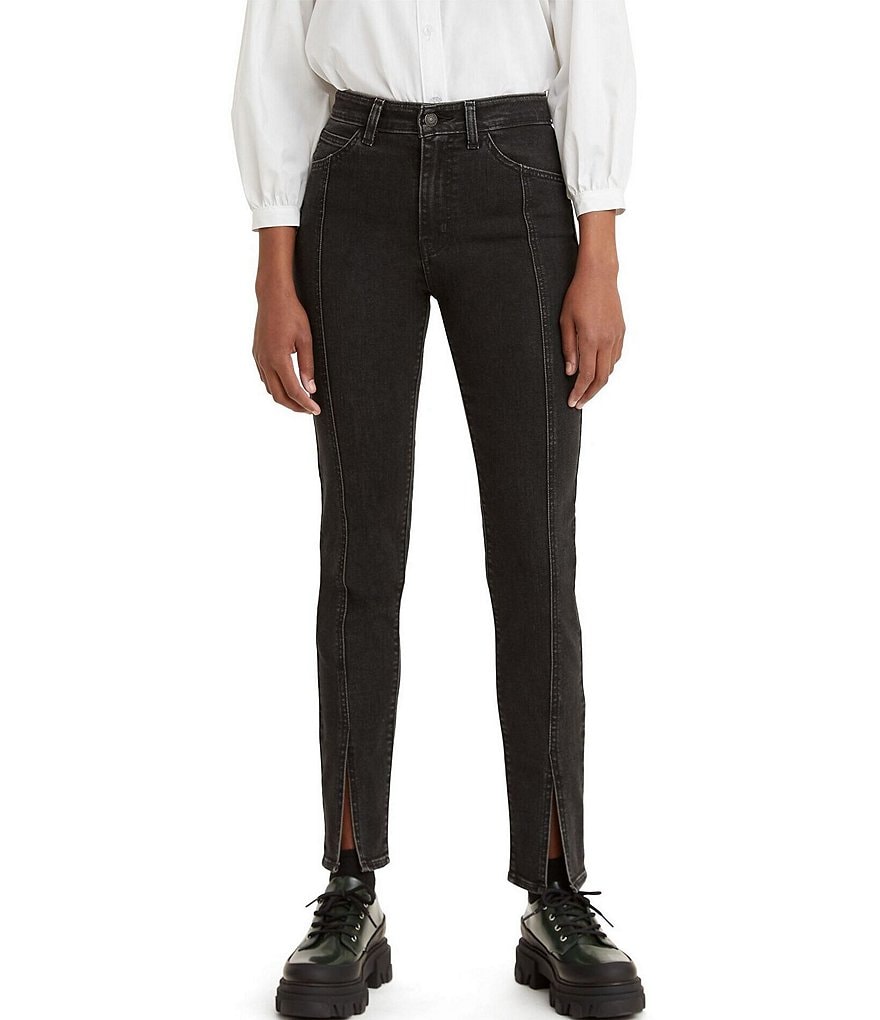 Celebrity Pink Destructed Mom Jeans