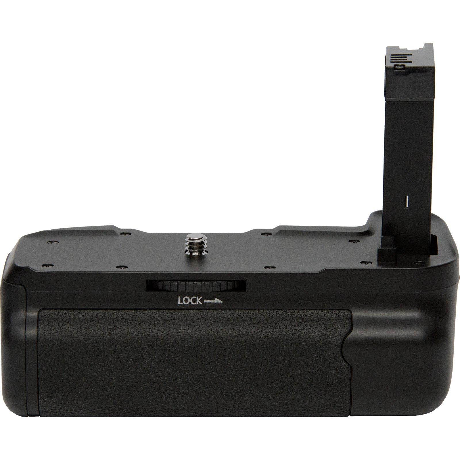 Battery Grip Kit for Canon Rebel T7i and EOS 77D DSLR Camera - Includes Battery Grip + 1 LP-E17 Battery + Battery Charger