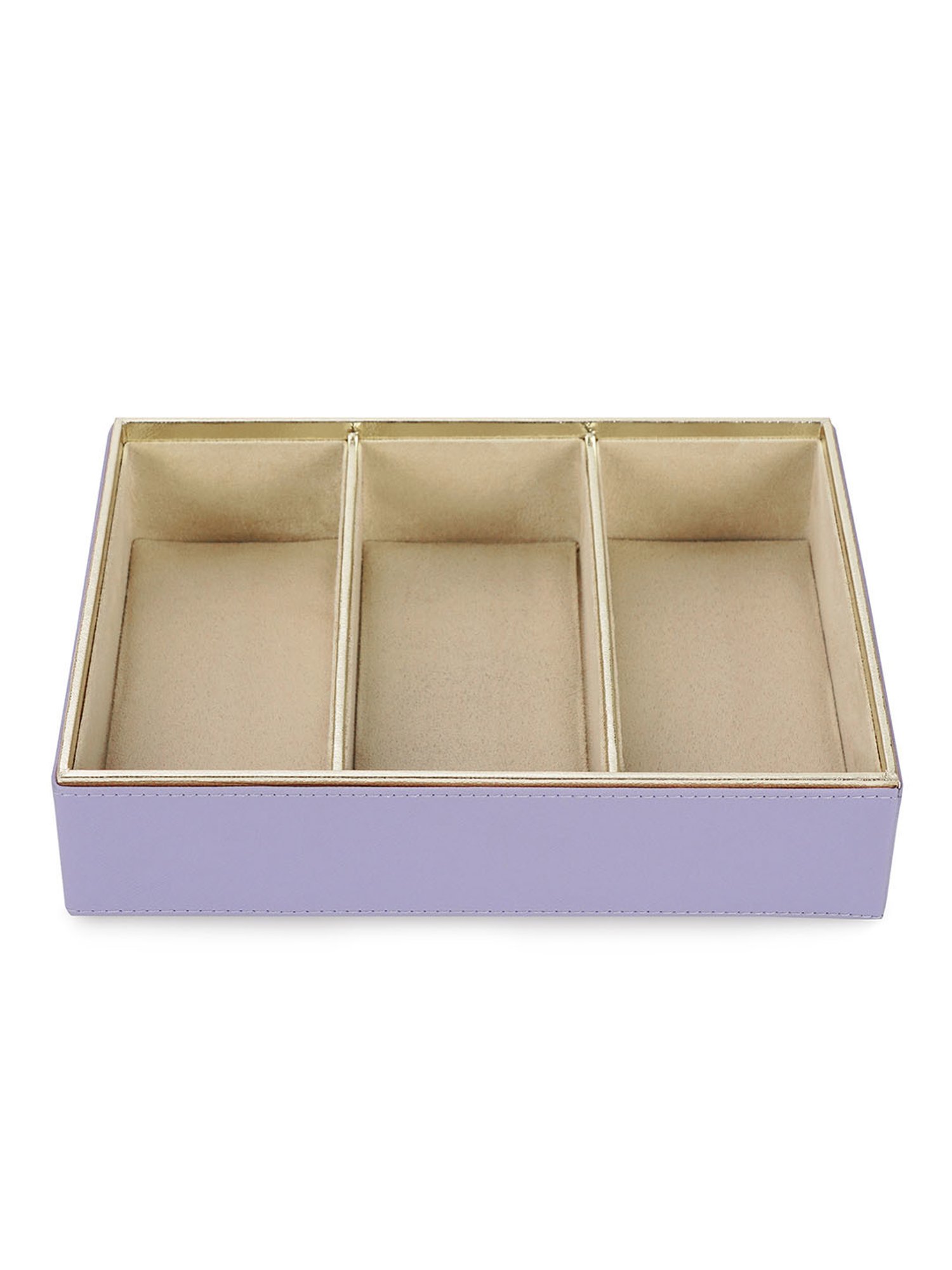 Pure Home and Living Purple Faux Leather Organisers