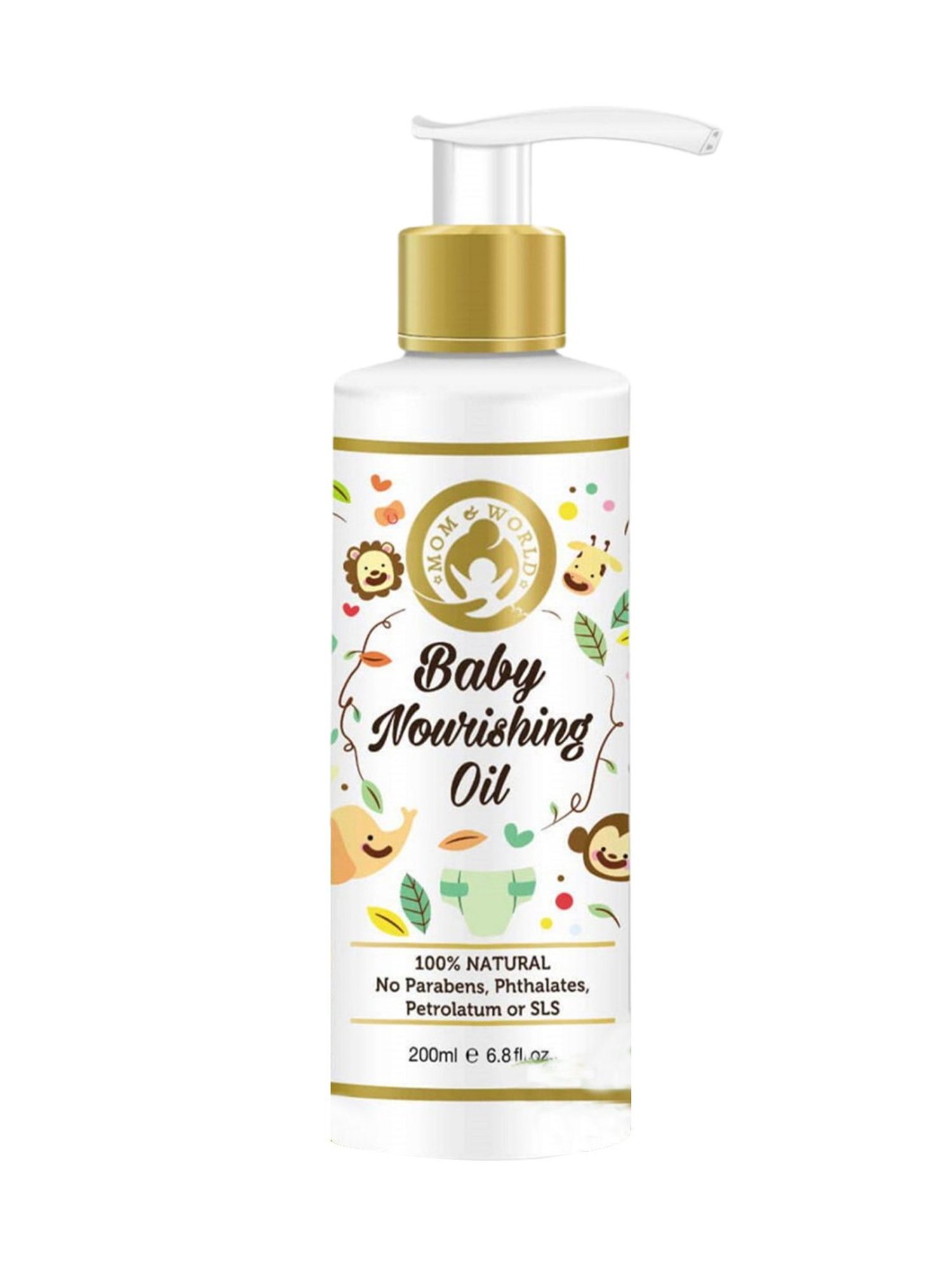 Mom & World Baby Nourishing Oil - 200 ml