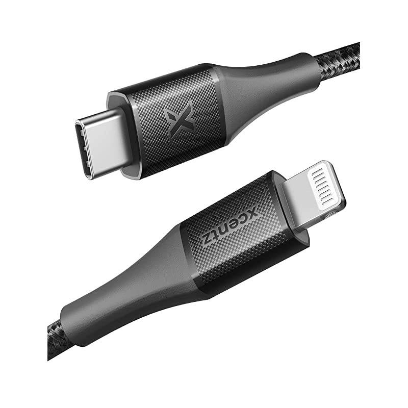 USB C to Lightning Cable iPhone 12 Charger Cable 6ft Apple MFi Certified Fast Charging Support Power Delivery Nylon Braided Cable for iPhone 121111 Pro MaxXS MaxXSXRX88 Plus Black