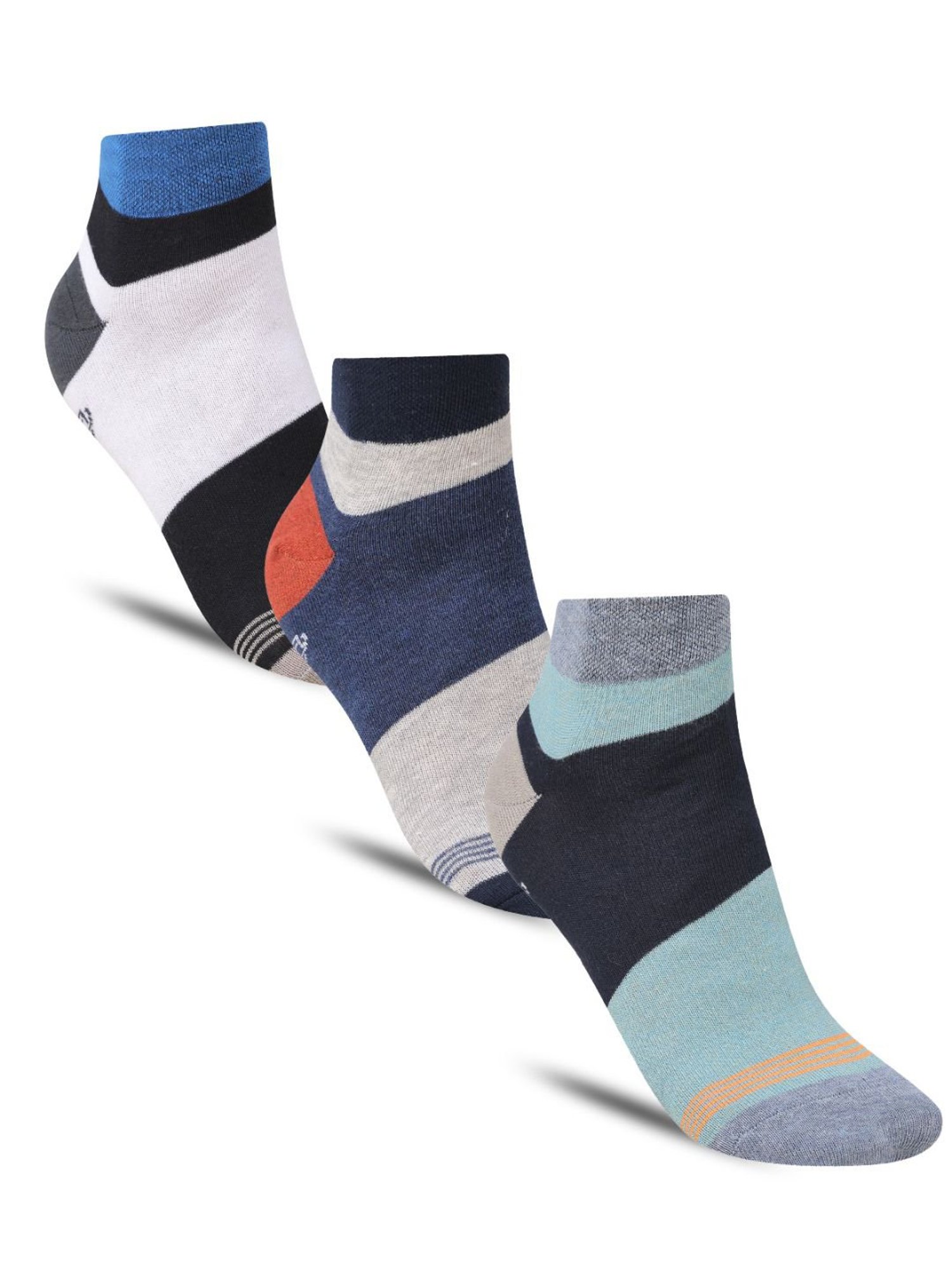Dollar Socks For Men's Casual Ankle Length In (Pack of 3)