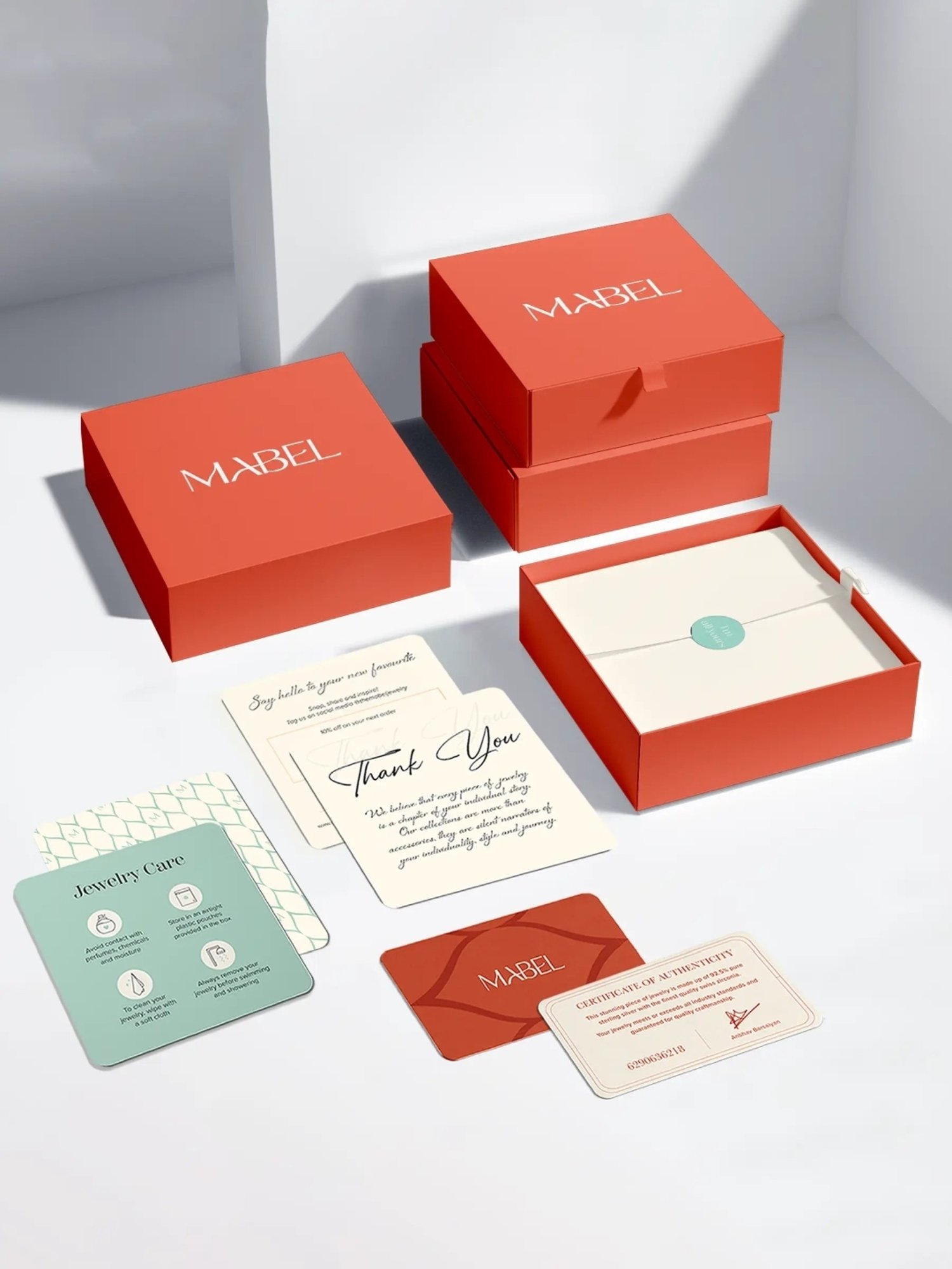 Mabel 92.5 Sterling Silver Rhodium-Plated Studded Round Solitaire Adjustable Ring