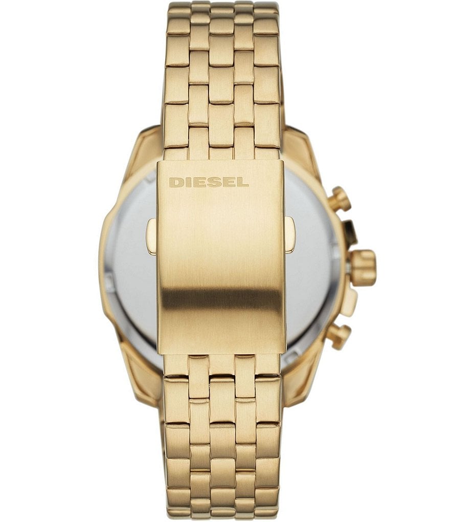Diesel Baby Chief Chronograph Gold-Tone Stainless Steel Watch