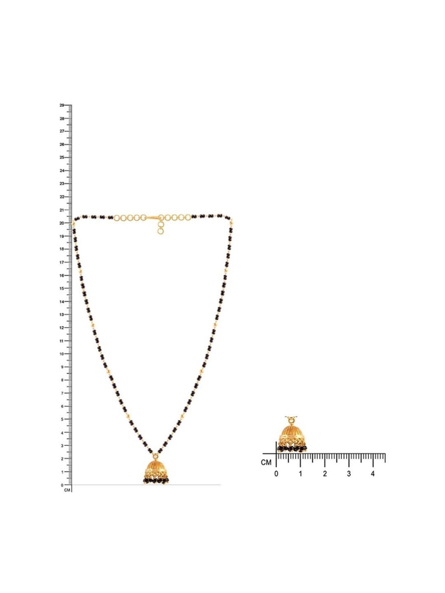 P.C. Chandra Jewellers 22k Gold Mangalsutra