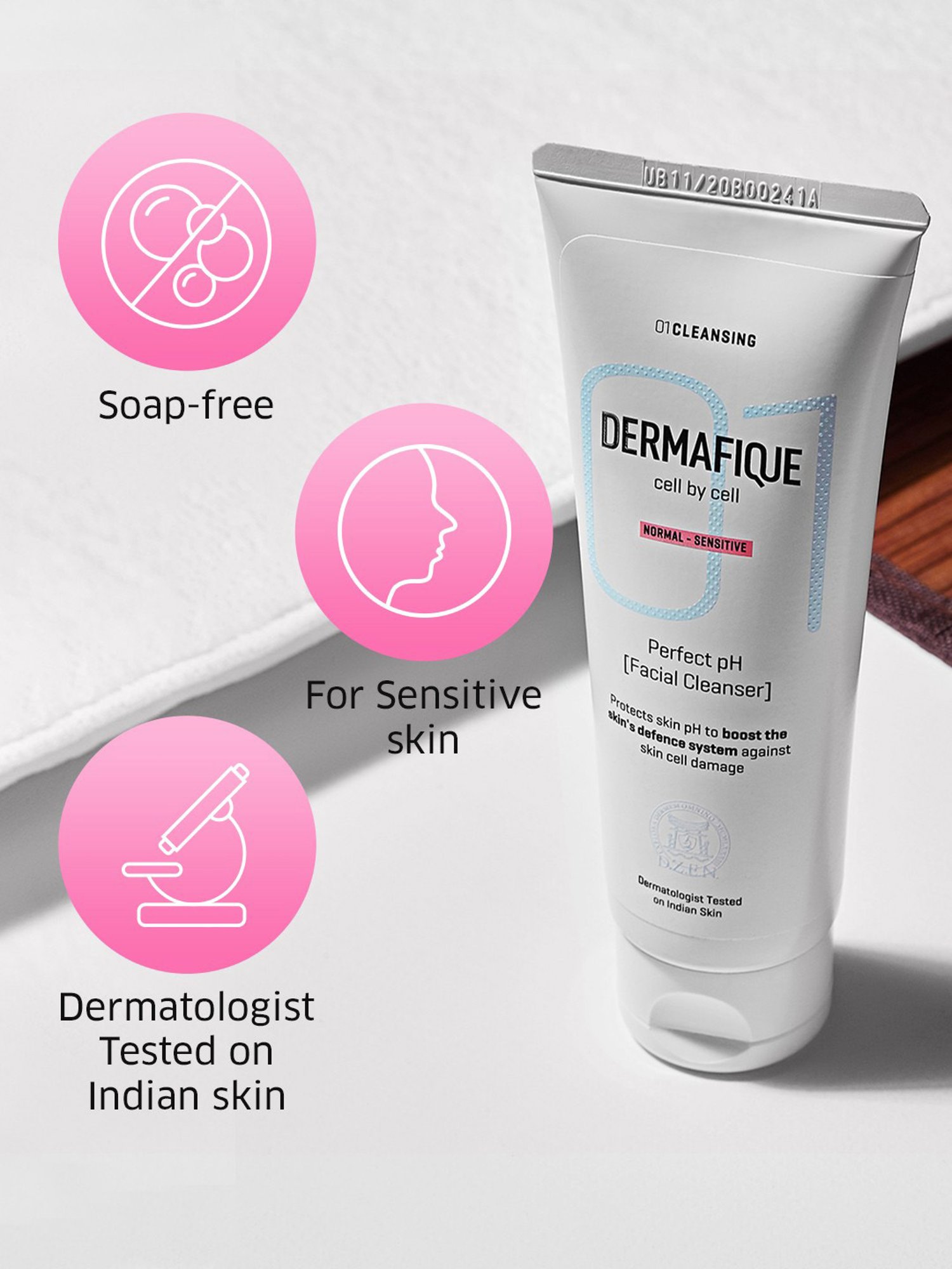 Dermafique Perfect pH Facial Cleanser - 100 ml