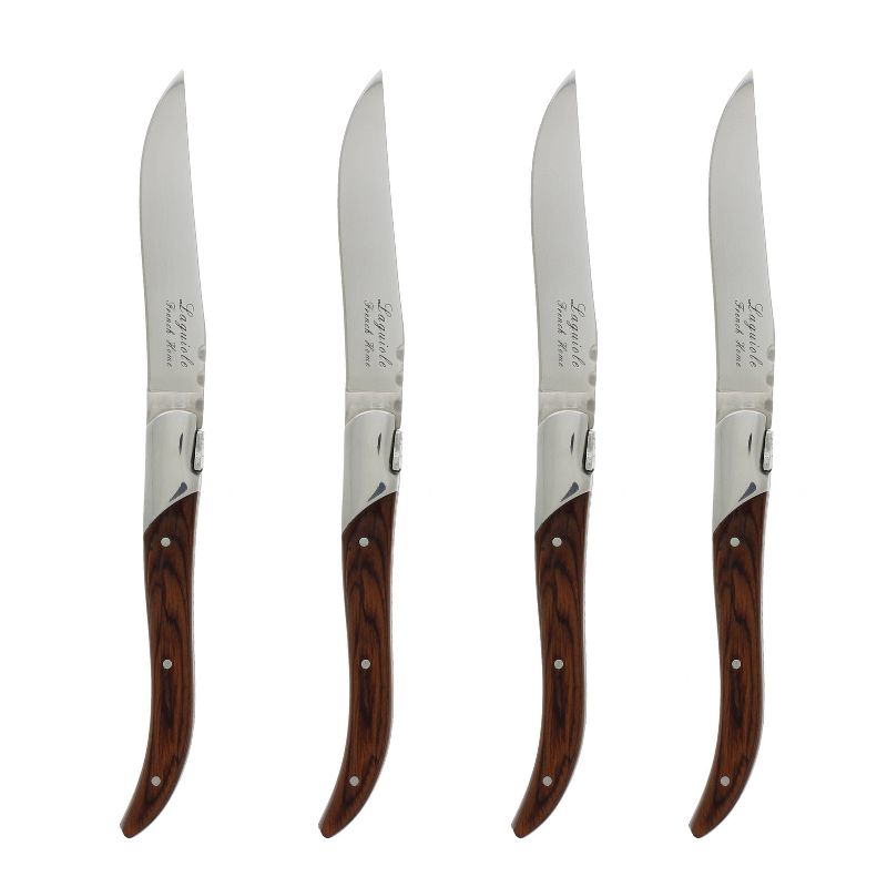 BergHOFF Rosewood 7 Pc Stainless Steel Cutlery Set with Block