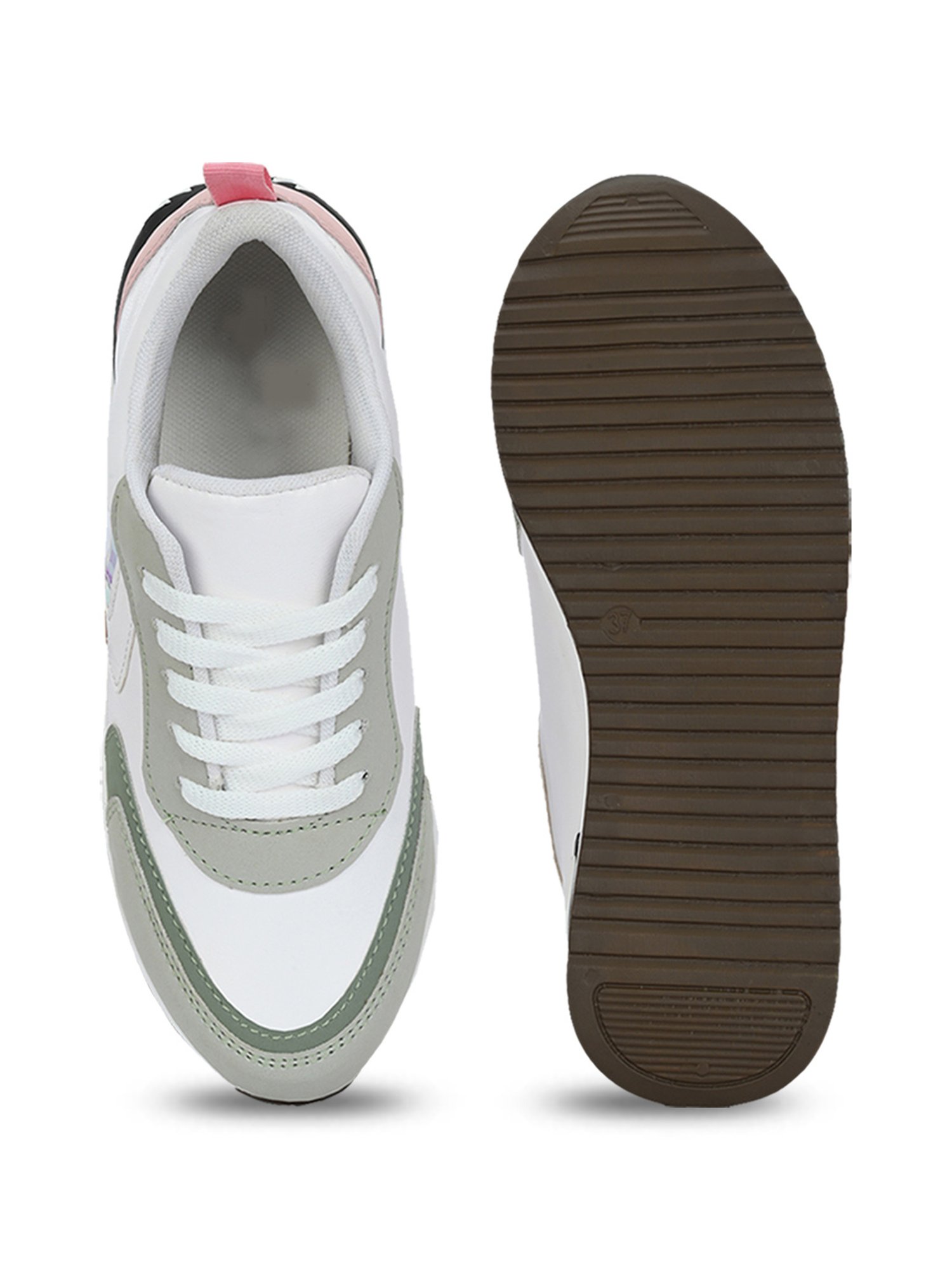 Giorgio Women's White Running Shoes