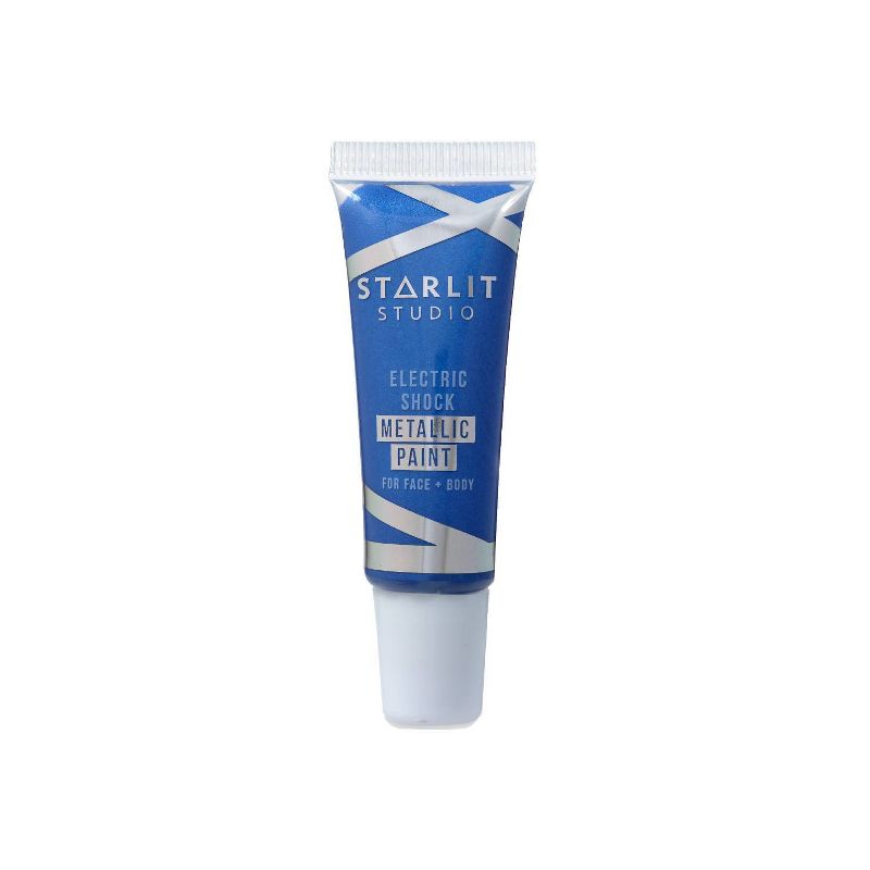Starlit Studio Electric Shock Metallic Art Paint - Sapphire - 0.34 fl oz