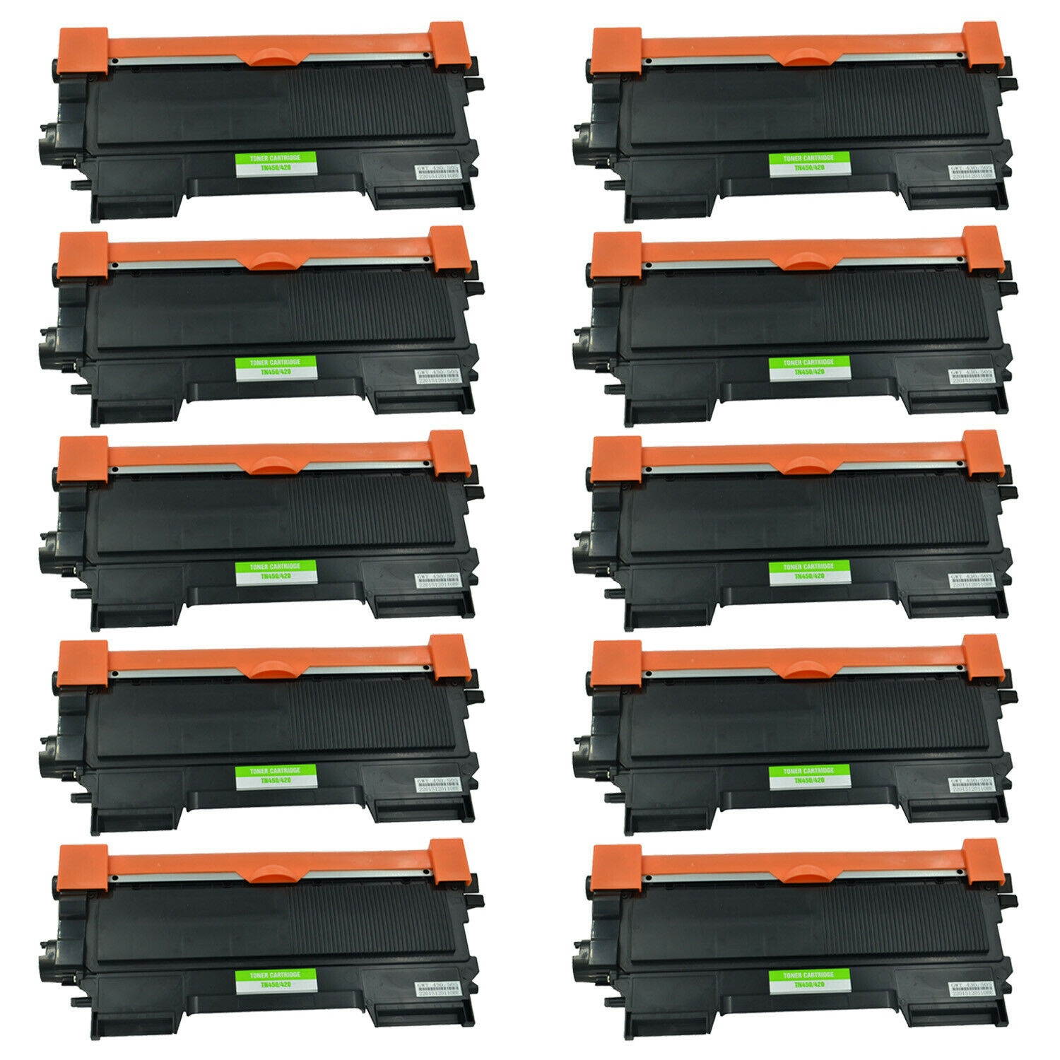 10PK for Brother TN450 Toner Cartridge High Yield MFC-7860DW HL-2240 2270DW