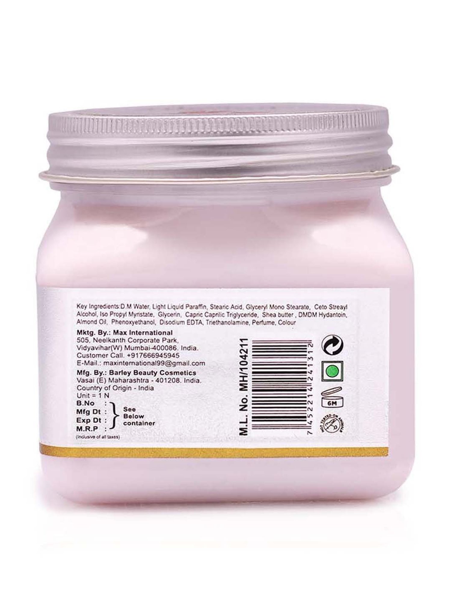 Almond Skin Nourishing Face & Body Cream - 380 ml