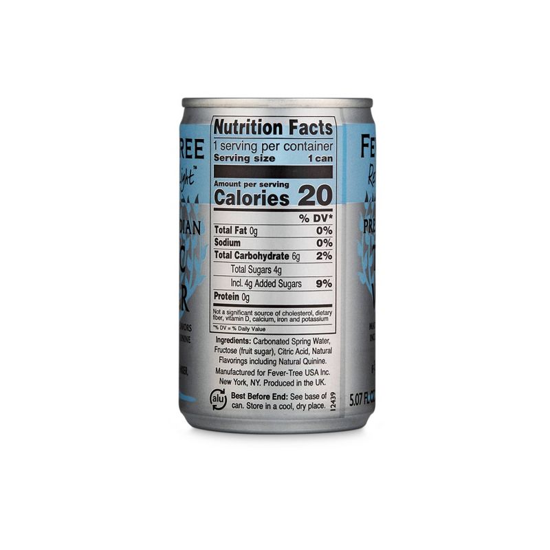 Fever-Tree Refreshingly Light Tonic Water - 8pk/150ml Cans