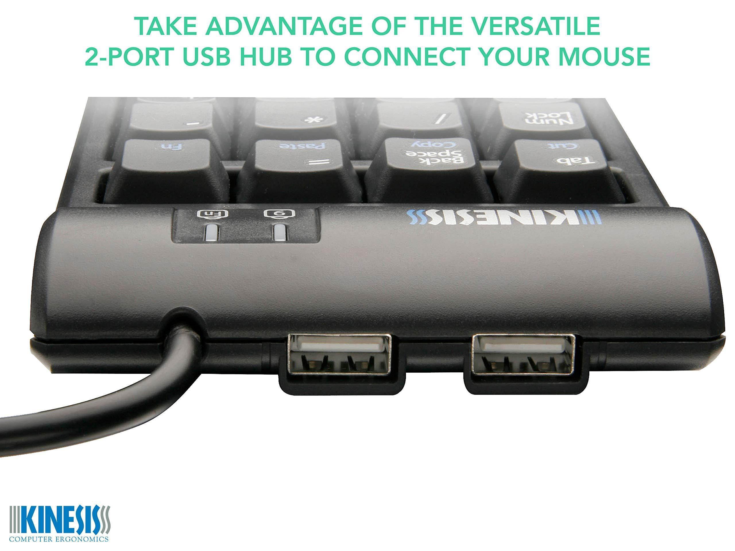 Kinesis Freestyle2 Keypad for PC, AC800HPB-US