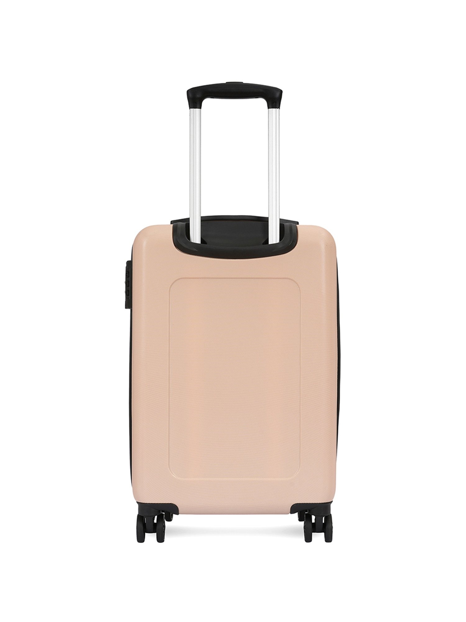 Aeropostale Stout Beige Textured Hard Cabin Trolley Bag - 24 cm