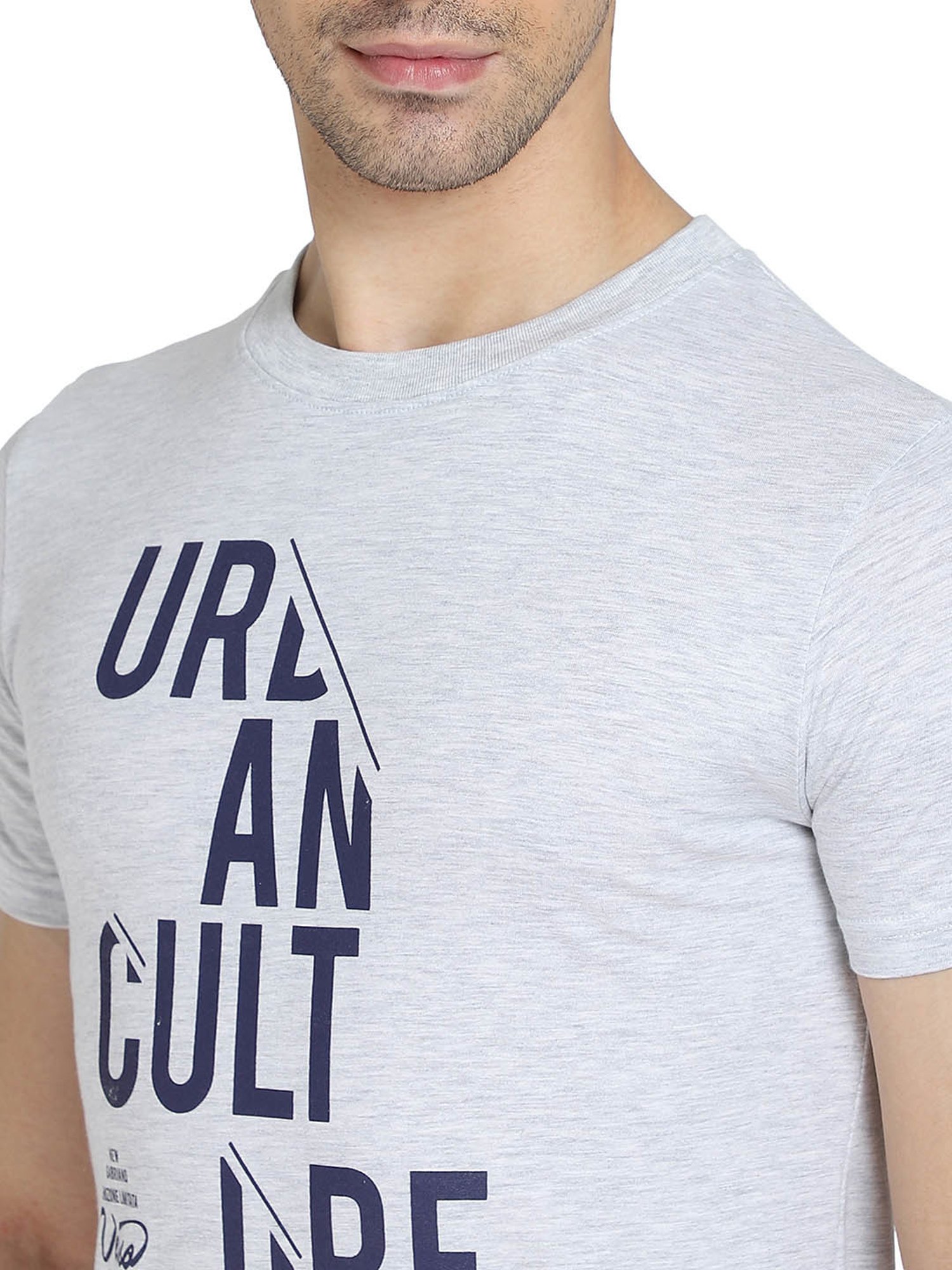 Dyca Light Grey Crew T-Shirt