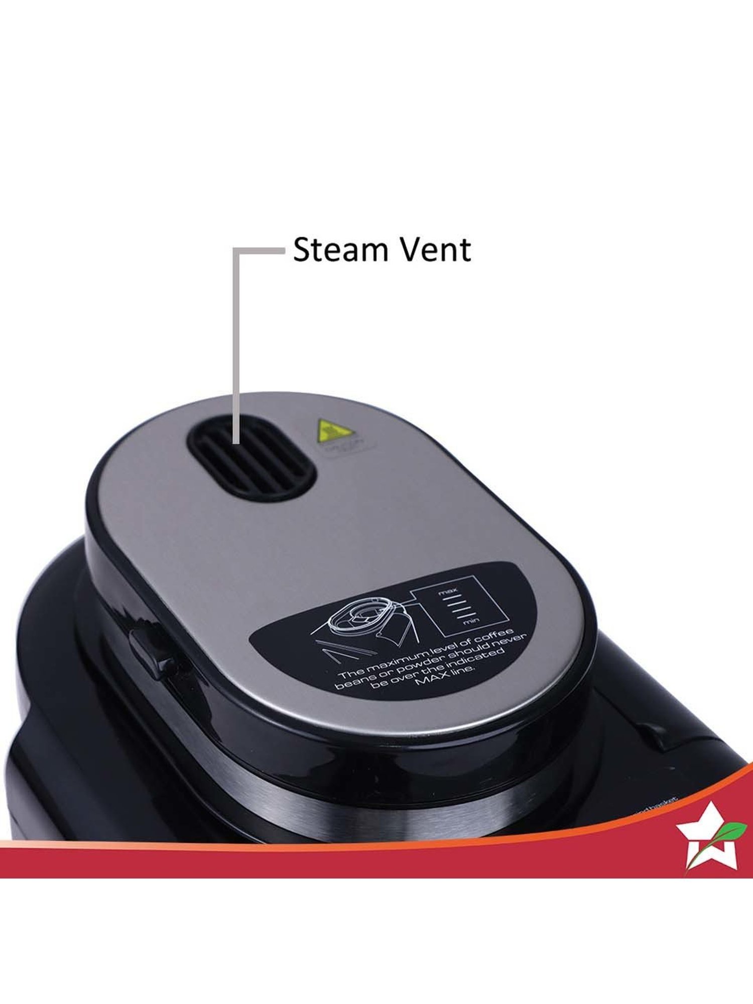 Wonderchef Regalia Capsule Coffee Machine with Frother (1400W, Black)