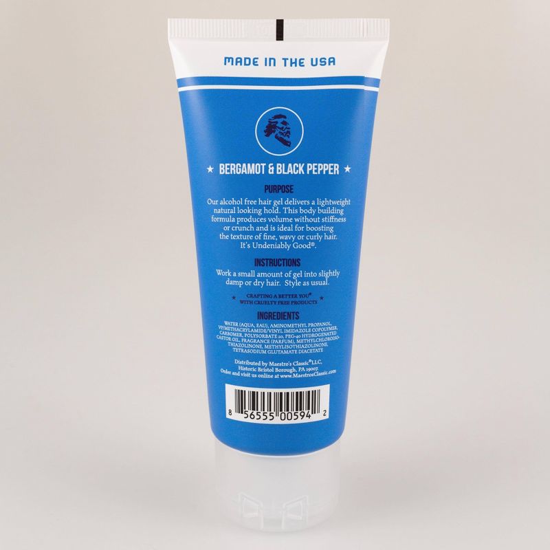 Maestro's Classic Mark of a Man Blend Body Building Gel - 3.4oz