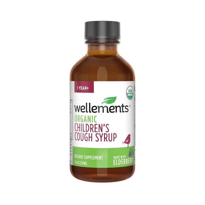 Wellements Organic Children's Cough - 4 fl oz