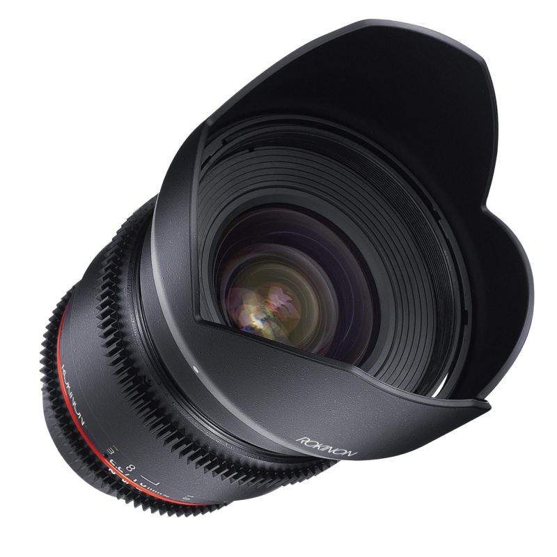 Rokinon DS16M-C 16mm T2.2 Cine Wide Angle Lens for Canon EF-S Digital SLR