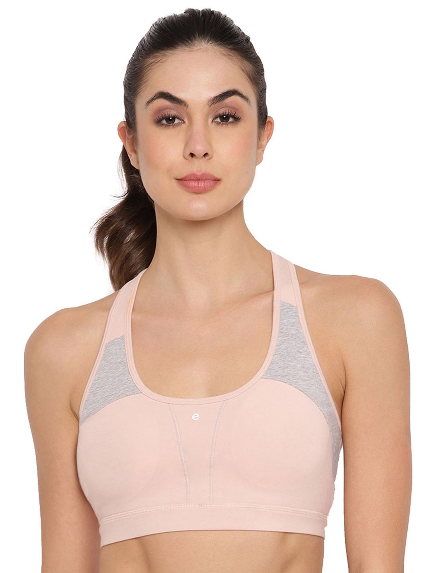 Clovia Teal Non Wired Padded Sports Bra