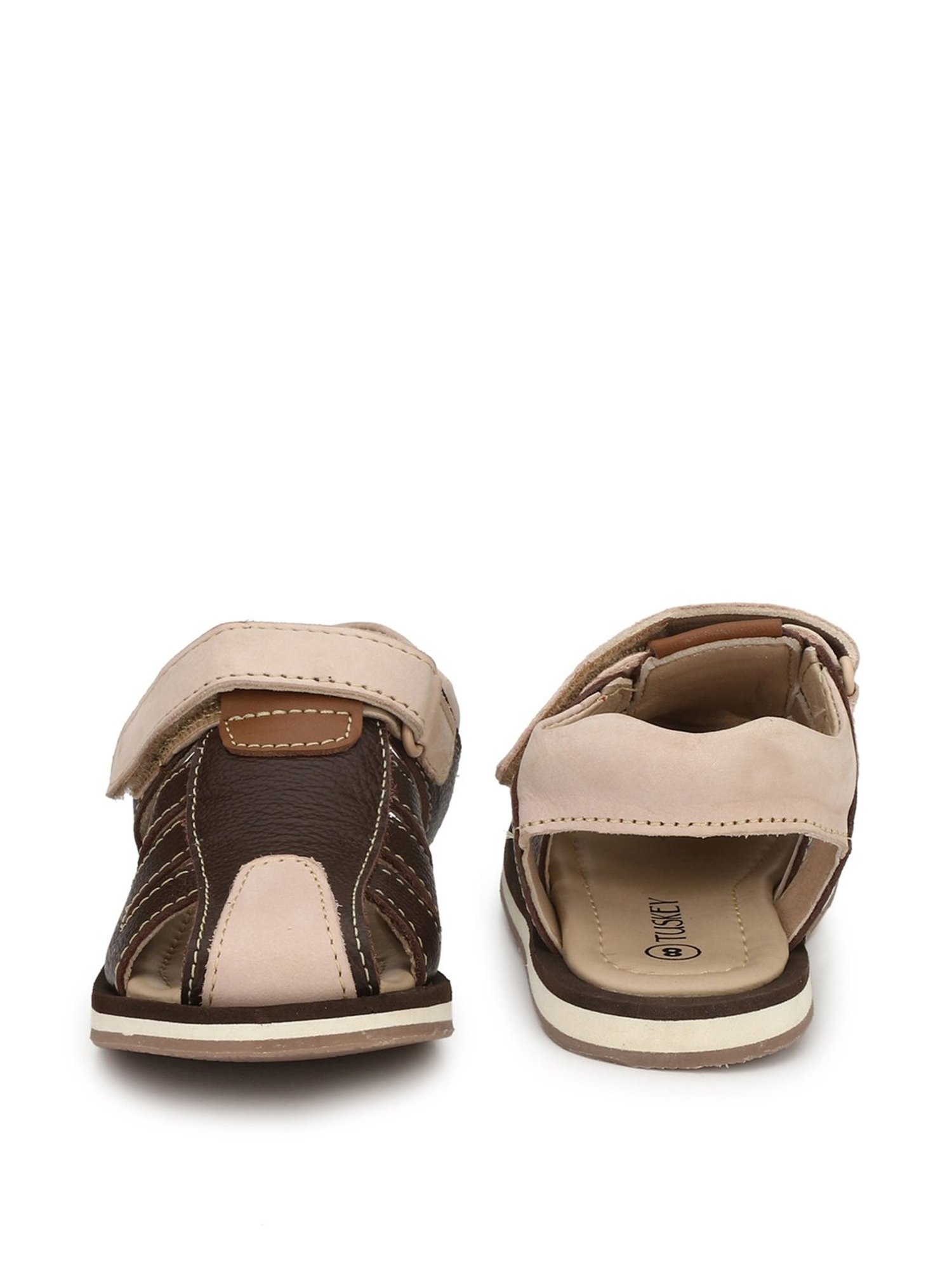 Tuskey Kids Coffee Sandals