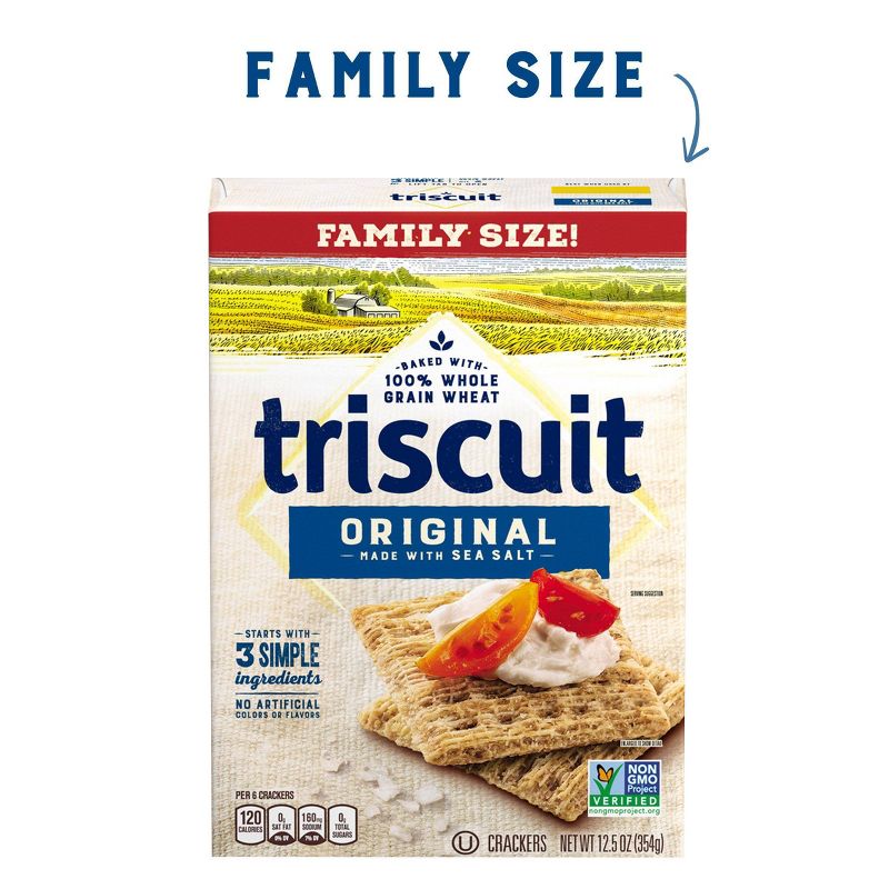 Triscuit Original Crackers - Family Size - 12.5oz