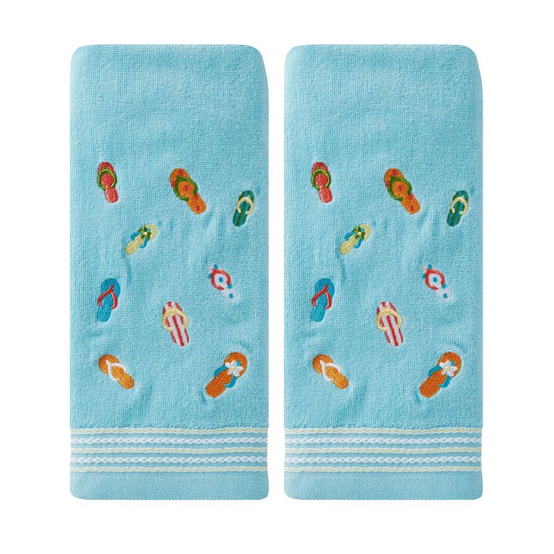 2pc Flips or Flops Hand Towel Set - SKL Home