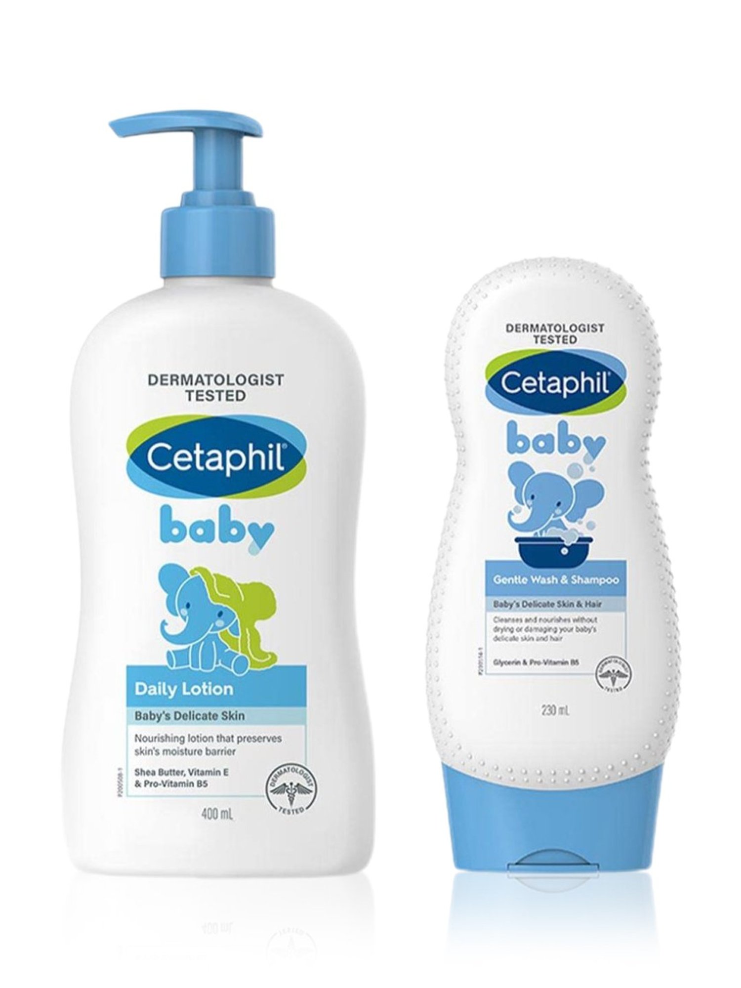 Cetaphil Baby Daily Lotion with Gentle Wash and Shampoo Combo