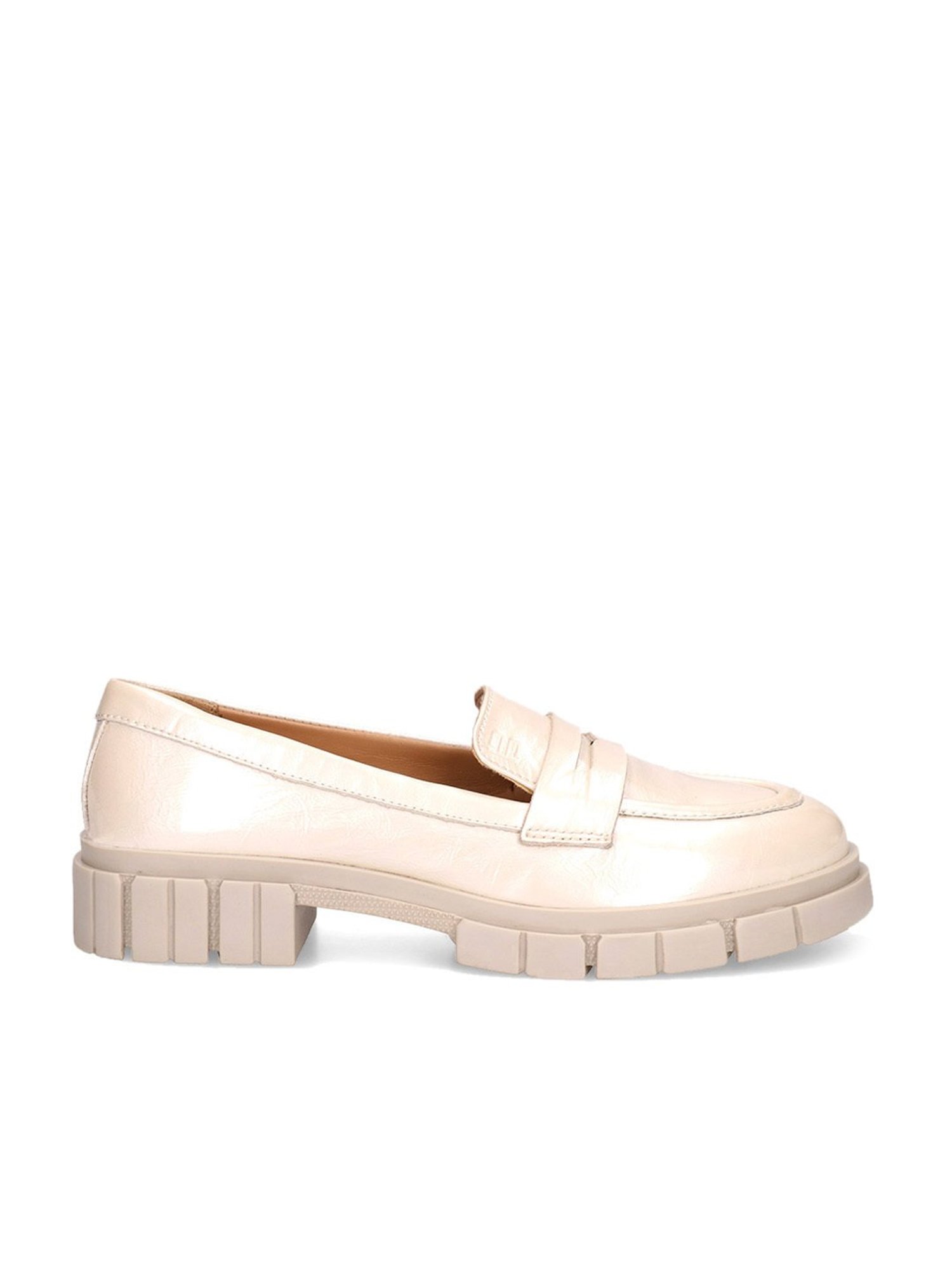 BAGATT Women's Fiona Off white Casual Loafers