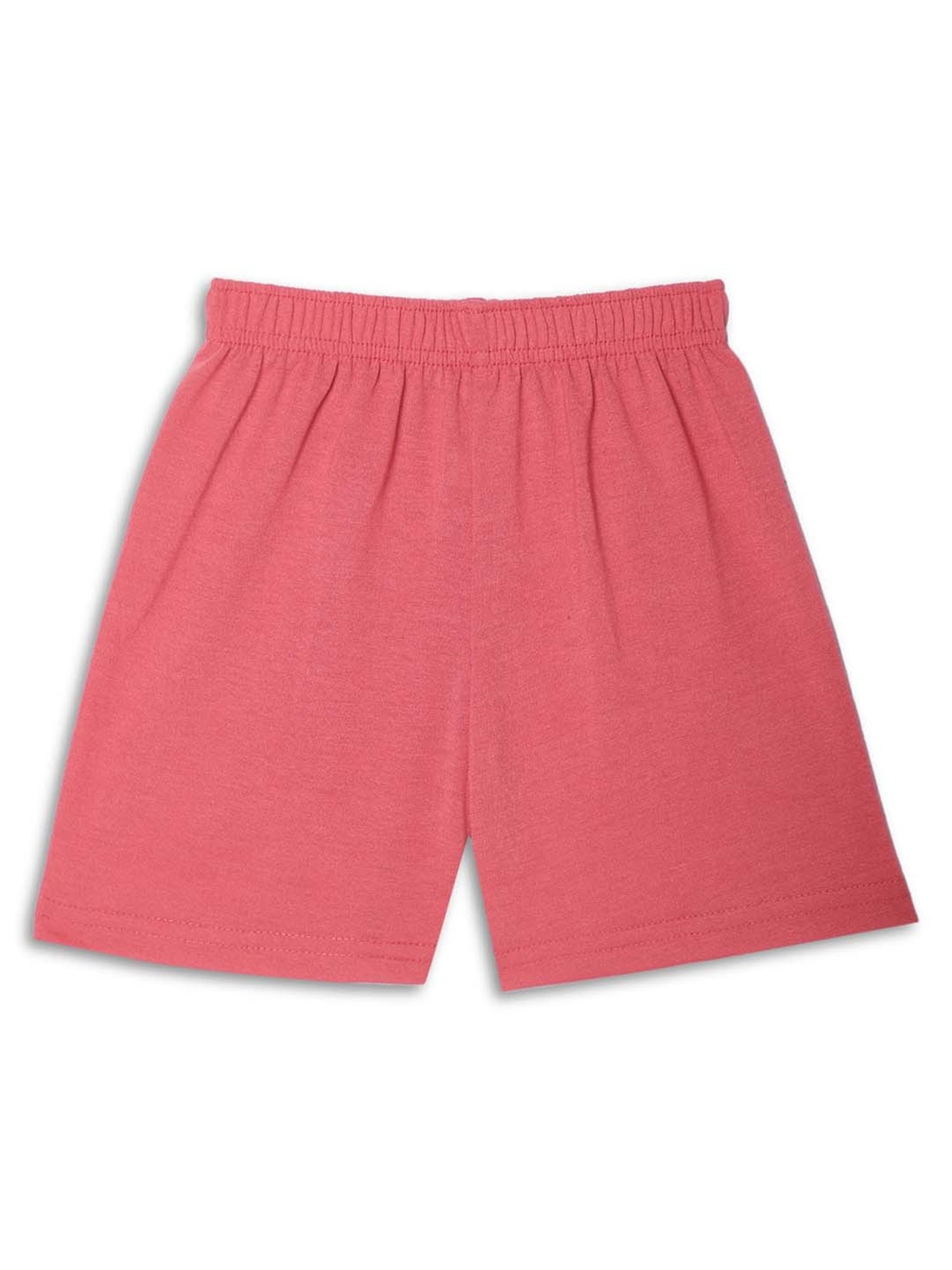Vimal Jonney Kids Pink Printed Shorts