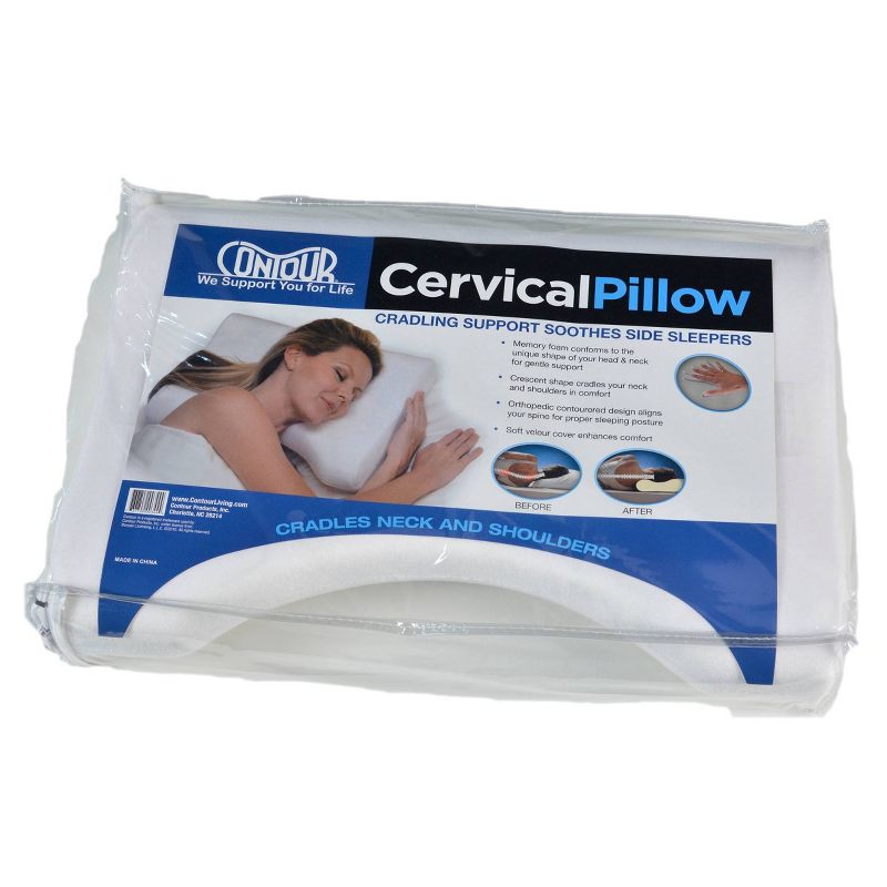Contour Products Cervical Pillow - White (Standard)
