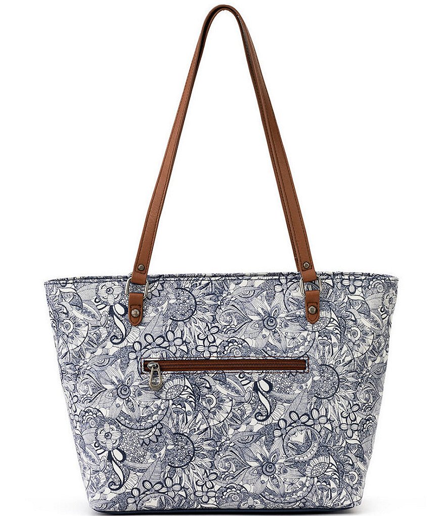 Sakroots Artist Circle Metro Floral Tote Bag