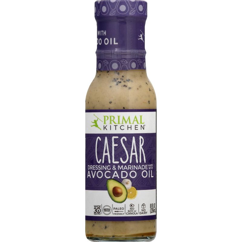 Primal Kitchen Dairy-Free Caesar Dressing with Avocado Oil - 8fl oz