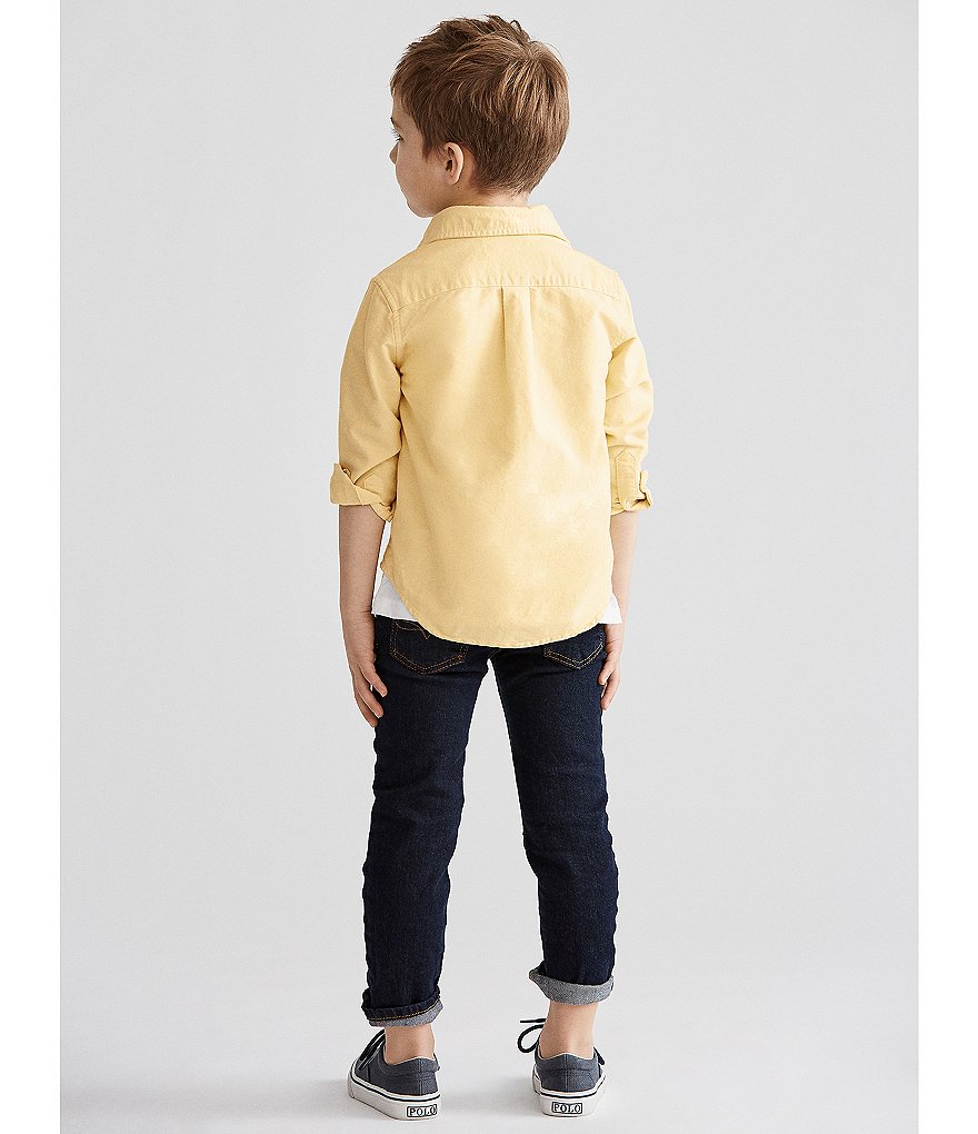 Hollywood Little Boys 4-7 Pull-On Slim Fit Denim Pant