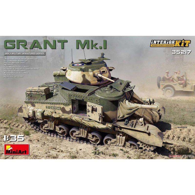 Miniart Grant Mk.I Interior Plastic Model Kit