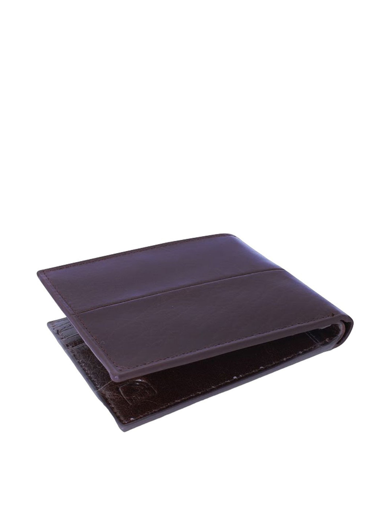 THE HOLISTIK Delta Brown Casual Leather Bi-Fold Wallet for Men